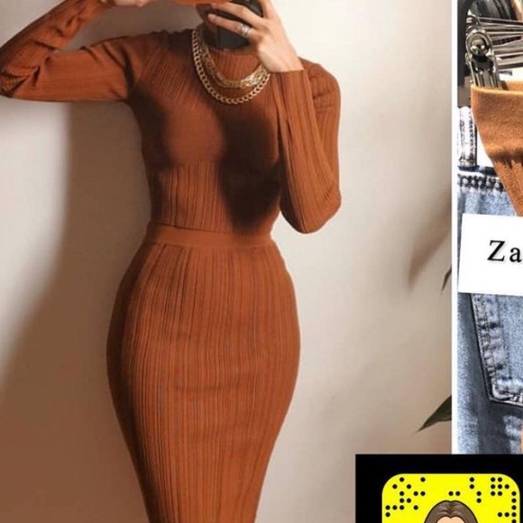 Zara knit crop sweater bloggers favorite - Picture 6 of 14